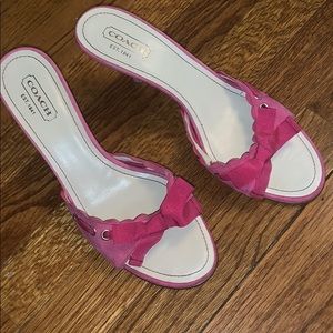 Coach sandals